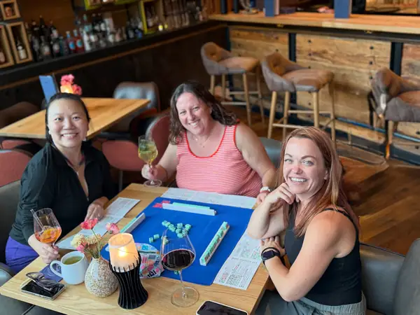 I was starting to feel a bit of mahjong withdrawal, so I took a chance and asked two fellow travelers from the US if ...
